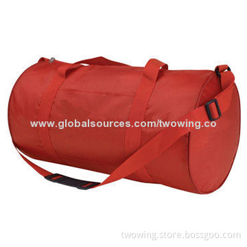 Round Duffel Bag, with 600D Polyester Fabric
